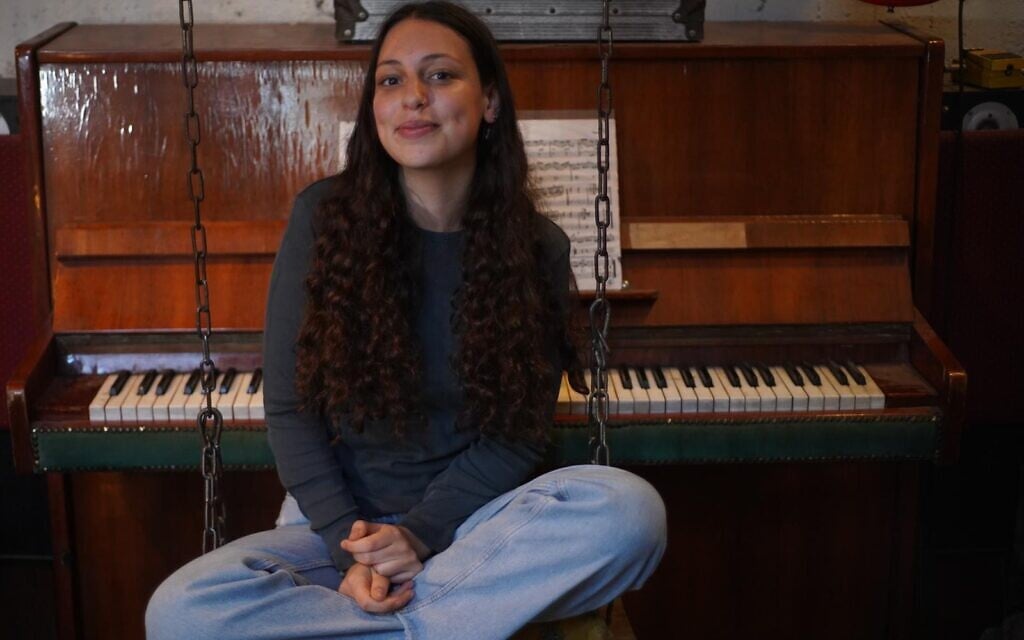 Yaara Cohen, 16, will perform the song she composed on May 9, 2024 at the National Library for her music teacher Shlomi Mathias, killed with his wife, Deborah Mathias, by Hamas terrorists on October 7, 2023 (Courtesy) Yaara Cohen, 16, will perform the song she composed on May 9, 2024 at the National Library for her music teacher Shlomi Mathias, killed with his wife, Deborah Mathias, by Hamas terrorists on October 7, 2023 (Courtesy)