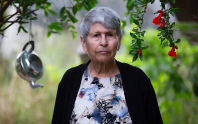 Mira Charuvi from Kibbutz Be'eri. (Dafna Talmon)