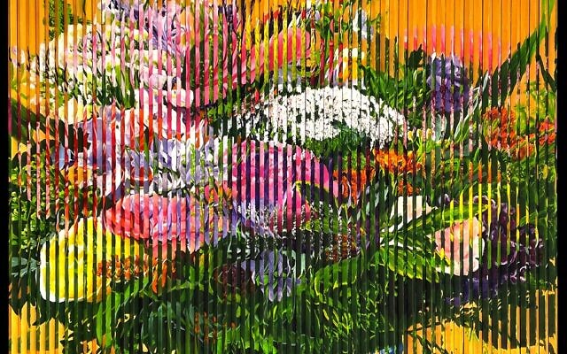 One of the paintings being shown at Fresh Paint 2024, July 3-8 (Courtesy)