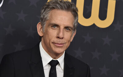 Ben Stiller arrives at the 28th annual Critics Choice Awards at The Fairmont Century Plaza Hotel on Sunday, Jan. 15, 2023, in Los Angeles. (Jordan Strauss/Invision/AP)