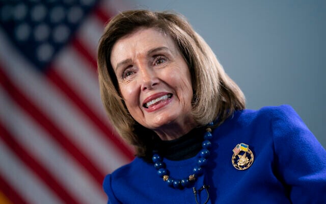 Former House Speaker Nancy Pelosi, Democrat-California, at the Capitol in Washington, on April 19, 2023. (J. Scott Applewhite/AP) Former House Speaker Nancy Pelosi, Democrat-California, at the Capitol in Washington, on April 19, 2023. (J. Scott Applewhite/AP)