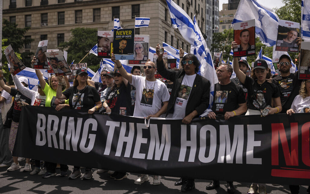 Former Gaza hostages to march in annual Israel parade in New York City