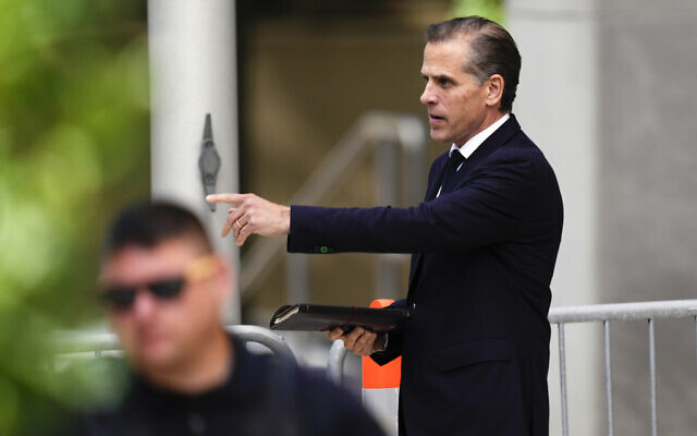 Hunter Biden departs from federal court, June 10, 2024, in Wilmington, Delaware. (AP Photo/Matt Rourke) Hunter Biden departs from federal court, June 10, 2024, in Wilmington, Delaware. (AP Photo/Matt Rourke)