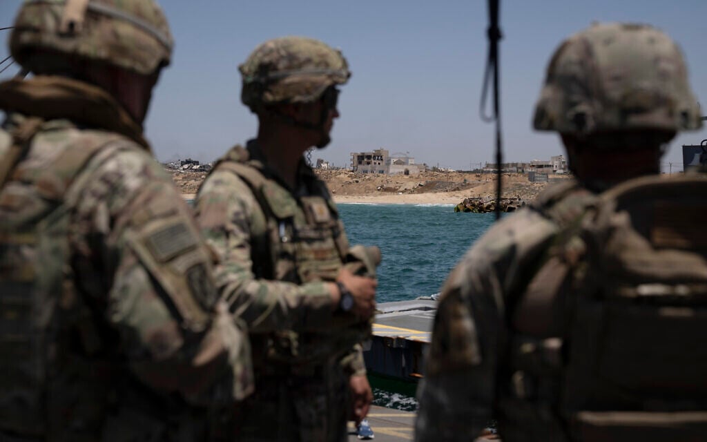 Pentagon reveals 62 US troops – not 3 – were hurt during operation of Gaza aid pier