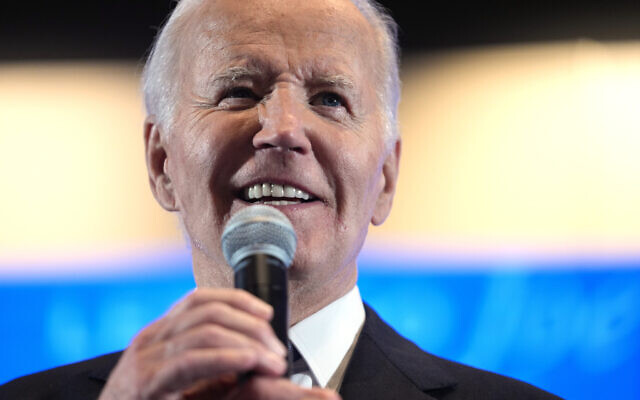 US President Joe Biden speaks at a presidential debate watch party, June 27, 2024, in Atlanta. (AP Photo/Evan Vucci)