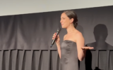 Israeli filmmaker Tom Nesher is seen speaking at the Tribeca Film Festival, in this screenshot from a post to Instagram. (Screenshot, used in accordance with Clause 27a of the Copyright Law)