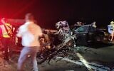 A deadly road accident on Route 90, June 20, 2024 (Fire and Rescue)