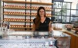 Reut Karp, ex-wife, partner of chocolatier Dvir Karp, killed on October 7, whose chocolates will be sold at Cafe Otef - Re'im. The cafe opened on June 25, 2024 (Courtesy Sivan Pereg)