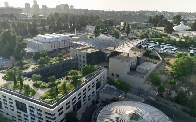 The Jay and Jeanie Schottenstein National Campus for the Archaeology of Israel. (Emil Aladjem/IAA)