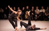 From '4 Fantasies and a Monkey' by Yossi Berg and Oded Graf at the 2024 TLV Dance, August 1-10, 2024 (Courtesy Vojtech Brtnicky)