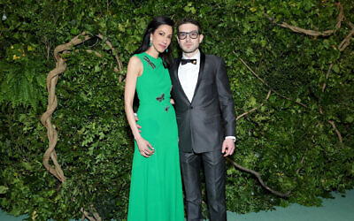 Huma Abedin and Alex Soros attend the 2024 Met Gala in New York. (Cindy Ord/MG24/Getty Images for The Met Museum/Vogue via JTA)