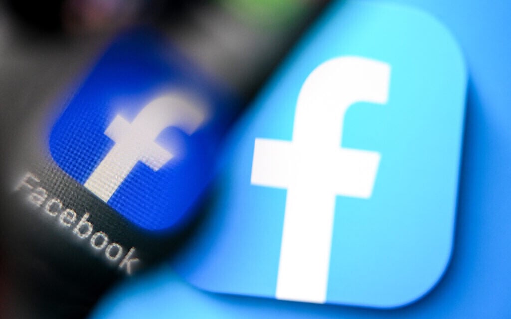 A photo taken on April 3, 2024 shows the logo of US online social media and social networking service Facebook on a smartphone screen in Frankfurt am Main, western Germany. (Kirill KUDRYAVTSEV / AFP)