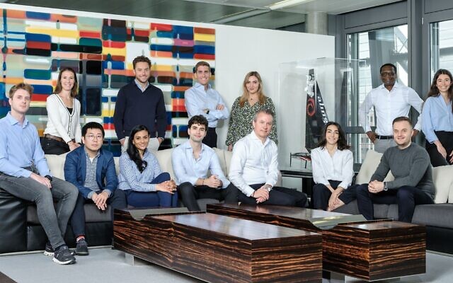 Team at European venture capital firm Forestay Capital. (Courtesy)