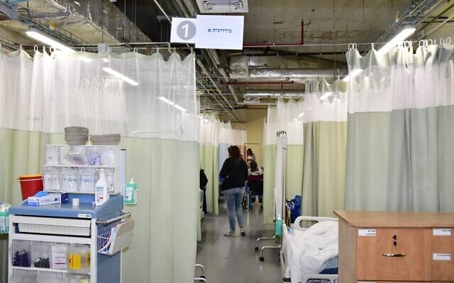 Underground facility of Galilee Medical Center (Roni Albert)