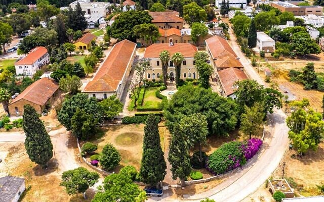 Heritage sites within the Mikveh Israel Youth Village in central Israel. (Haim Shafir)