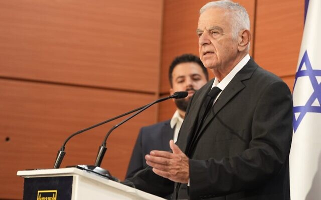 Retired district court judge Gideon Ginat, the chairman of the independent civil commission of inquiry on October 7. (Civilian Commission of Inquiry) Retired district court judge Gideon Ginat, the chairman of the independent civil commission of inquiry on October 7. (Civilian Commission of Inquiry)