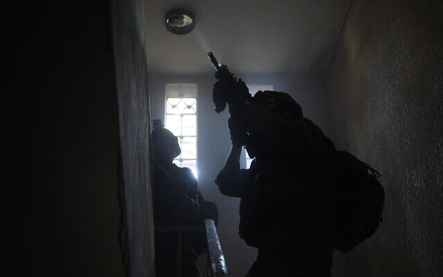 IDF troops operating in the Gaza Strip, in images cleared for publication on July 20, 2024. (Israel Defense Forces) IDF troops operating in the Gaza Strip, in images cleared for publication on July 20, 2024. (Israel Defense Forces)