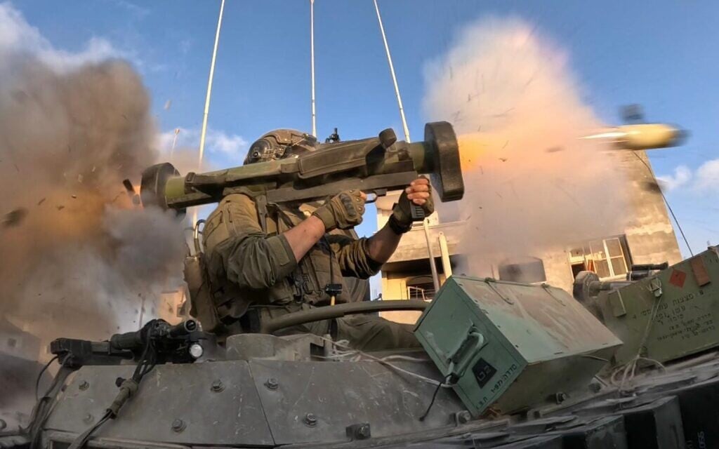 An IDF soldier operates in the Gaza Strip in a photo released on July 31, 2024 (Israel Defense Forces)