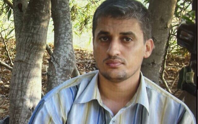 Rafa’a Salameh, the commander of Hamas’s Khan Younis Brigade, in an undated photo. (Courtesy)