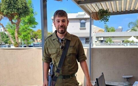 Master Sgt. (res.) Tomer Dolev (IDF)