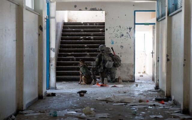 IDF troops are seen operating in the Gaza Strip in this handout photo published on August 31, 2024. (Israel Defense Forces) IDF troops are seen operating in the Gaza Strip in this handout photo published on August 31, 2024. (Israel Defense Forces)