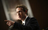 Mark Zuckerberg, CEO of Meta, testifies during the US Senate Judiciary Committee hearing, 'Big Tech and the Online Child Sexual Exploitation Crisis,' in Washington, DC, on January 31, 2024. (Brendan Smialowski/ AFP)