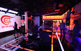 A general view of the newsroom of Al Mayadeen broadcasting from Beirut, Lebanon, June 11, 2012. (Bilal Hussein/AP)