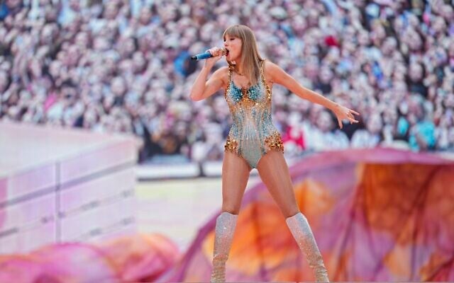 Taylor Swift performs at Wembley Stadium as part of her Eras Tour on Friday, June 21, 2024 in London. (Photo by Scott A Garfitt/Invision/AP) Taylor Swift performs at Wembley Stadium as part of her Eras Tour on Friday, June 21, 2024 in London. (Photo by Scott A Garfitt/Invision/AP)