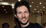 FILE - Telegram co-founder Pavel Durov, seen after his meeting with Indonesian Communication and Information Minister Rudiantara in Jakarta, Indonesia, August 1, 2017. (AP Photo/Tatan Syuflana, File)