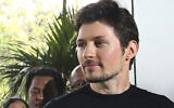 Telegram co-founder Pavel Durov appears at an event on August 1, 2017 in Jakarta, Indonesia. (AP Photo/Tatan Syuflana, File)