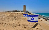 View of the Philadelphi Corridor between the southern Gaza Strip and Egypt, on July 15, 2024. (Oren Cohen/Flash90)