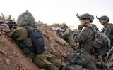 IDF troops are seen operating in the Gaza Strip in this handout photo published on August 29, 2024. (Israel Defense Forces)