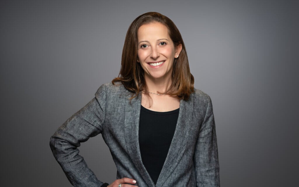 Red Tent Fund founder Allison Tombros Korman. (Courtesy of the Red Tent Fund)