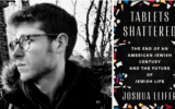 Joshua Leifer and his new book, "Tablets Shattered." (Courtesy/Dutton Publishing via JTA)