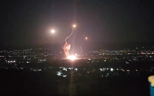 An Israeli airstrike on a Hezbollah weapons depot in northeastern Lebanon's Baalbek District, August 19, 2024. (Screenshot X used in accordance with clause 27a of the copyright law) An Israeli airstrike on a Hezbollah weapons depot in northeastern Lebanon's Baalbek District, August 19, 2024. (Screenshot X used in accordance with clause 27a of the copyright law)