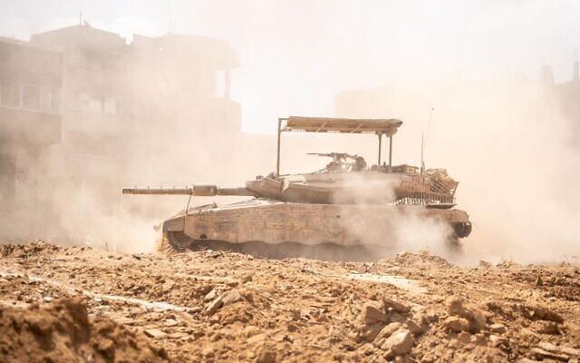 IDF troops with the Jerusalem Brigade are seen operating in the Zeitoun neighborhood of Gaza City in this handout photo published on September 9, 2024. (Israel Defense Forces) IDF troops with the Jerusalem Brigade are seen operating in the Zeitoun neighborhood of Gaza City in this handout photo published on September 9, 2024. (Israel Defense Forces)