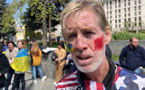 This screengrab taken from AFPTV on September 16, 2024 shows Ryan Wesley Routh speaking during an interview at a pro-Ukraine rally in 2022 (AFPTV / AFP)