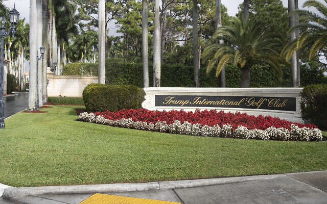 File: The motorcade for then-US president Donald Trump arrives at Trump International Golf Club, February 15, 2020, in West Palm Beach, Florida. (AP Photo/Alex Brandon) File: The motorcade for then-US president Donald Trump arrives at Trump International Golf Club, February 15, 2020, in West Palm Beach, Florida. (AP Photo/Alex Brandon)