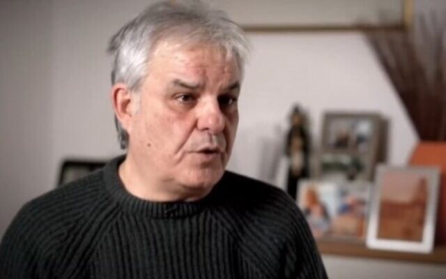 Elon Perry speaks to Al Jazeera in an undated video (Screenshot: Al Jazeera)