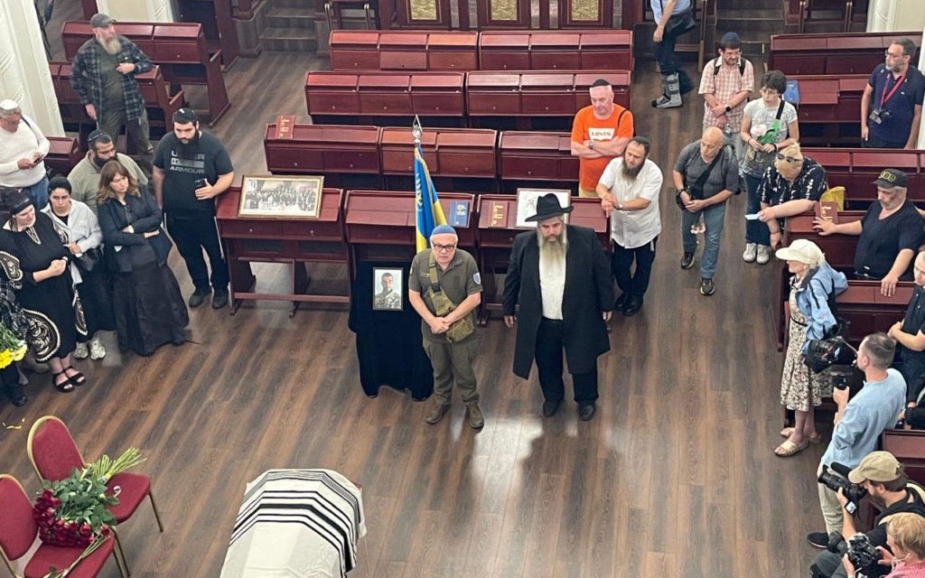 Kyiv rabbi seeks IDF guidance to avoid cremating Jewish soldiers in Ukraine