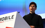 Telegram founder and CEO Pavel Durov, pictured in 2016, was recently arrested in France. (Manuel Blondeau/AOP.Press/Corbis)
