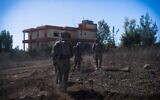 IDF troops are seen operating in southern Lebanon, in a handout photo published October 6, 2024. (Israel Defense Forces)