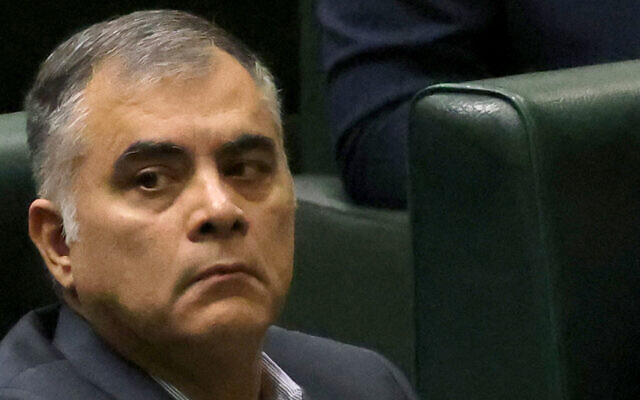 Mohsen Paknejad, Iran's nominee for the Oil Ministry, attends a parliament session in the capital Tehran, on August 17, 2024. (Atta Kenare/AFP) Mohsen Paknejad, Iran's nominee for the Oil Ministry, attends a parliament session in the capital Tehran, on August 17, 2024. (Atta Kenare/AFP)