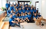 The team at proptech startup DoorLoop. (Pazit Assolin)