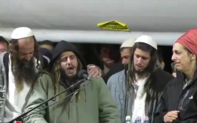 Uriah Ben-Natan eulogizes his brother Shuvael at his funeral at Jerusalem's Mount Herzl cemetery on October 25, 2024. (Screen capture/X) Uriah Ben-Natan eulogizes his brother Shuvael at his funeral at Jerusalem's Mount Herzl cemetery on October 25, 2024. (Screen capture/X)