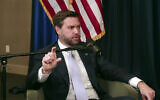 JD Vance is interviewed on The Tim Dillon Show on October 26, 2024. (Screen capture/YouTube)