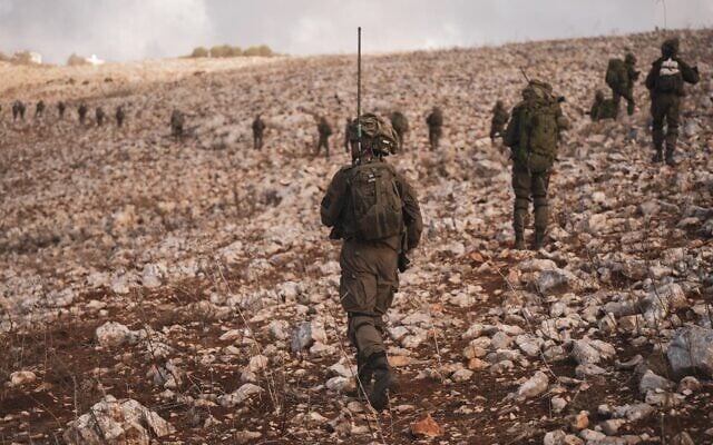 Troops of the 36th Division are seen operating in southern Lebanon, in handout image published October 2, 2024. (Israel Defense Forces) Troops of the 36th Division are seen operating in southern Lebanon, in handout image published October 2, 2024. (Israel Defense Forces)