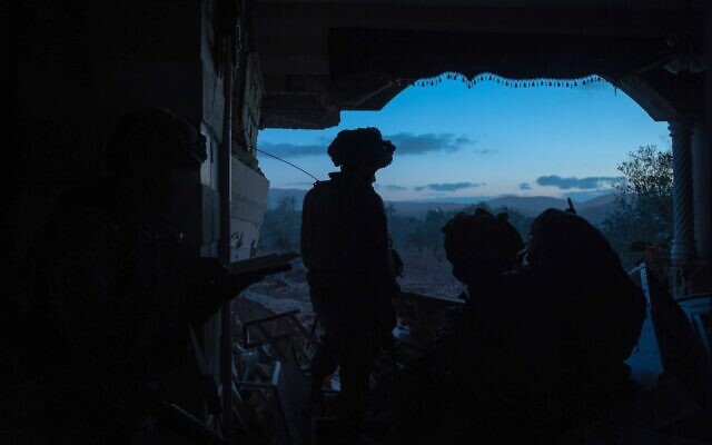 Troops of the 188th Armored Brigade are seen operating in southern Lebanon, in handout image published October 4, 2024. (Israel Defense Forces) Troops of the 188th Armored Brigade are seen operating in southern Lebanon, in handout image published October 4, 2024. (Israel Defense Forces)