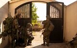 Troops of the 188th Armored Brigade are seen operating in southern Lebanon, in handout image published October 4, 2024. (Israel Defense Forces)