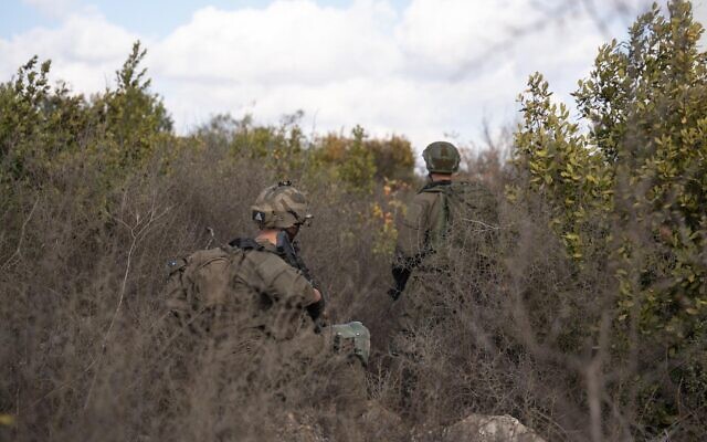 Troops of the 188th Armored Brigade operate in southern Lebanon, in a handout image published October 21, 2024. (Israel Defense Forces) Troops of the 188th Armored Brigade operate in southern Lebanon, in a handout image published October 21, 2024. (Israel Defense Forces)